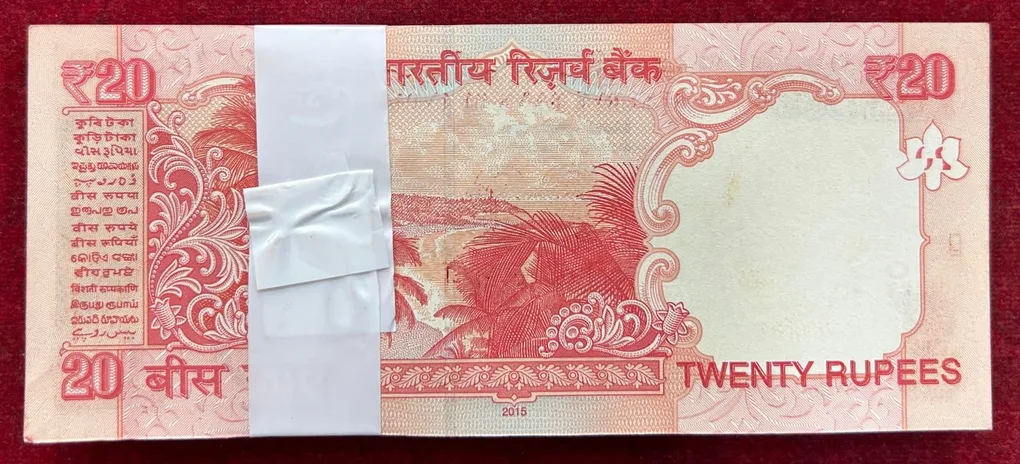 20 Rupees Governor Raghuram G. Rajan Rare GEM UNC Serial Packet