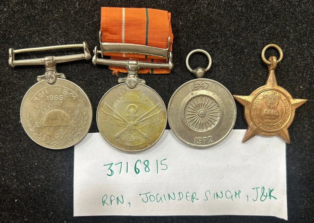Group medal Rare 4 pcs Set#S-71