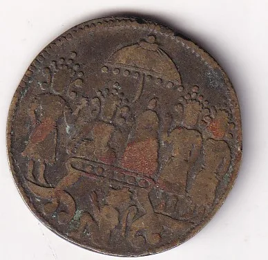Hanuman Brass Old Token 100% Original Rare Token #K-169