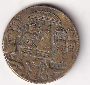 Hanuman Brass Old Token 100% Original Rare Token #K-170