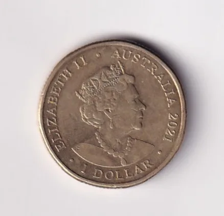 Australia 1 Dollar 2021 - Elizabeth II - Donation Dollar Commemorative issue Rare Colored Coin #S-19