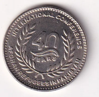 Pakistan 40 Rupees (Afghan Refugees in Pakistan) 2020 Rare Commemorative Coin #N-457
