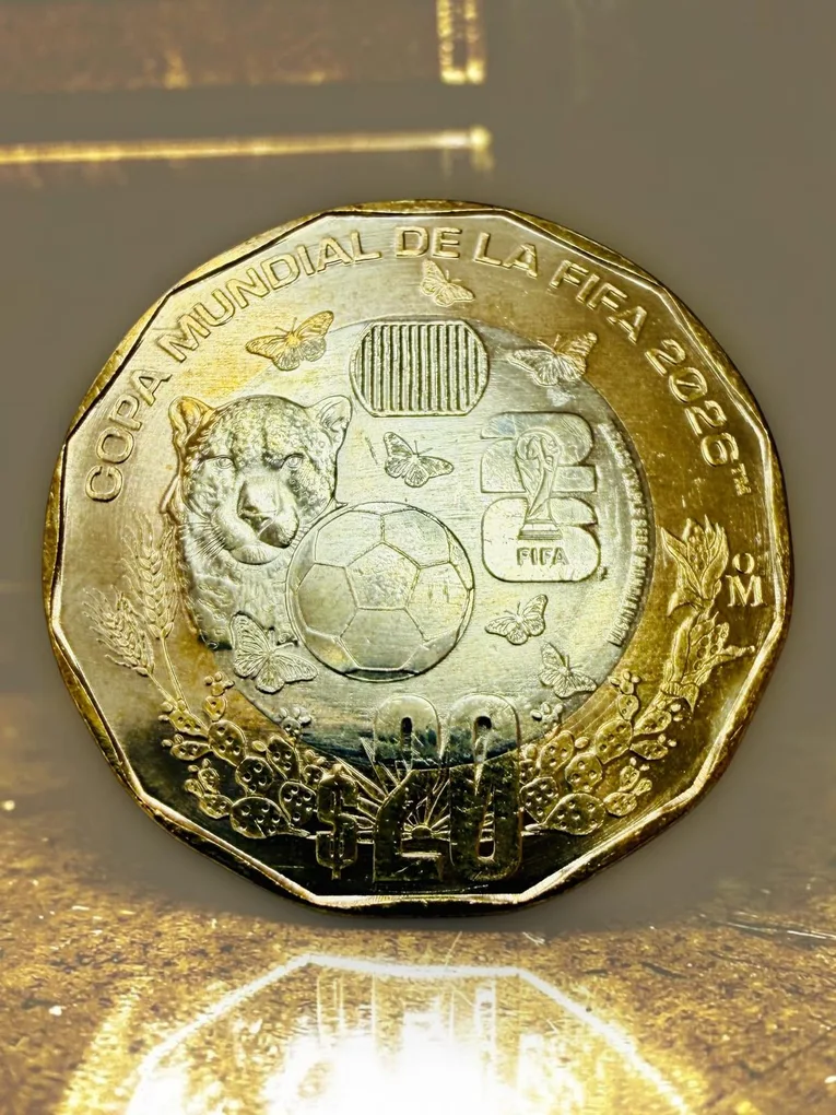 Mexico Estados Unidos Mexicanos Copa Mundial De La Fifa 2026 Limited Issue Unique and Rare