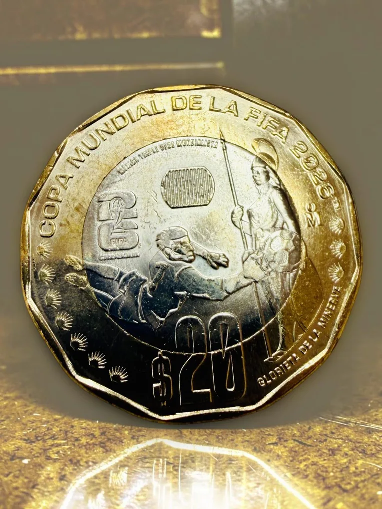 Mexico Estados Unidos Mexicanos Copa Mundial De La Fifa 2026 Limited Issue Unique and Rare