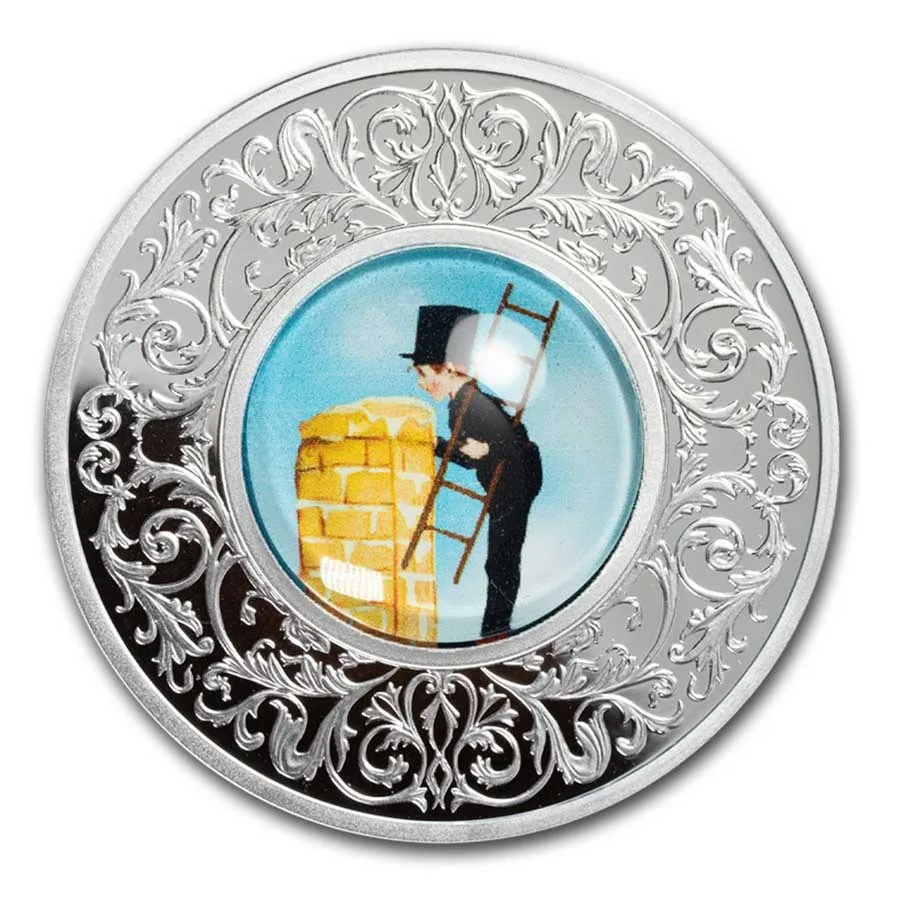 CAMEROON 500 FRANCS (CHIMNEY SWEEP) 2023 (SILVER 17.50 G ) COIN RARE PROOF SET