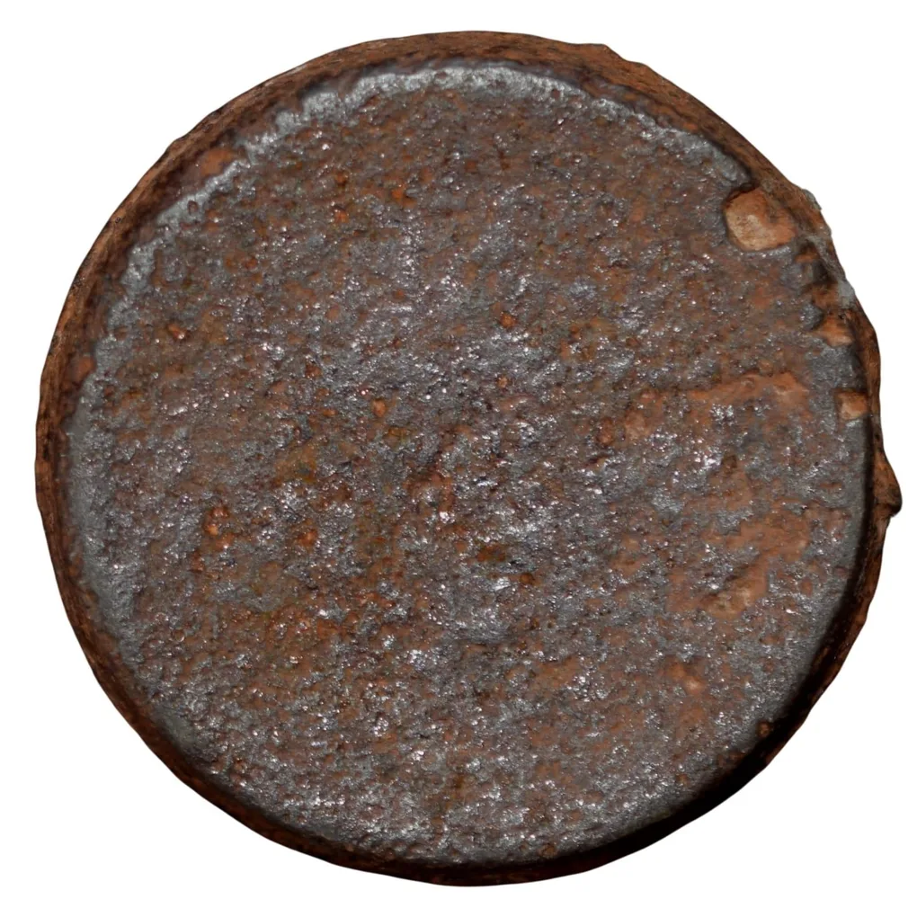 Cast-Iron Weight Scale from Agra (19th Cen. AD) of 2 Ser Denomination Rare