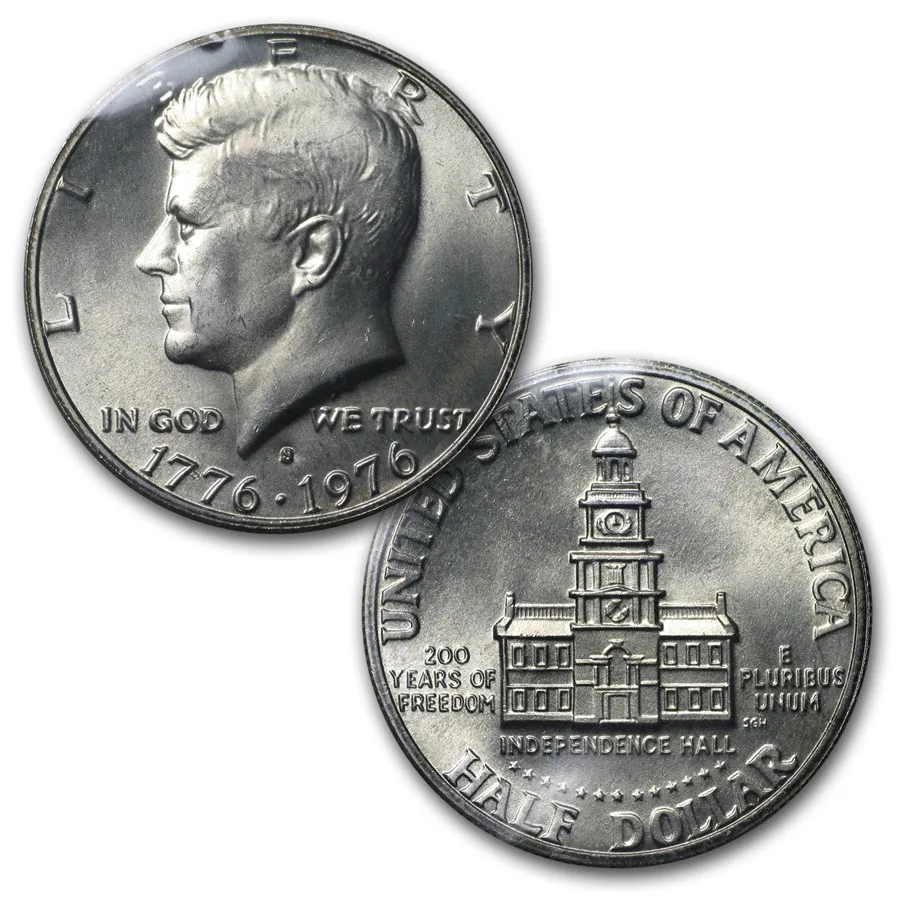 1976 United States Bicentennial Silver Uncirculated (3 Coin Set)
