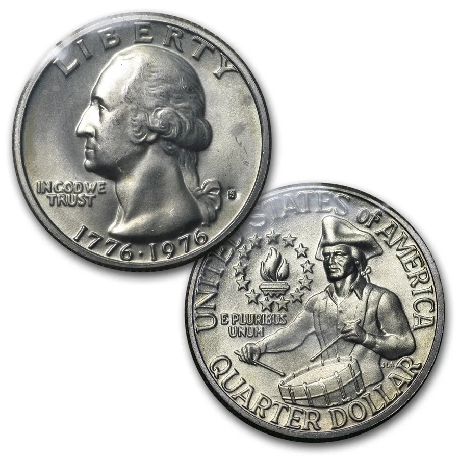 1976 United States Bicentennial Silver Uncirculated (3 Coin Set)