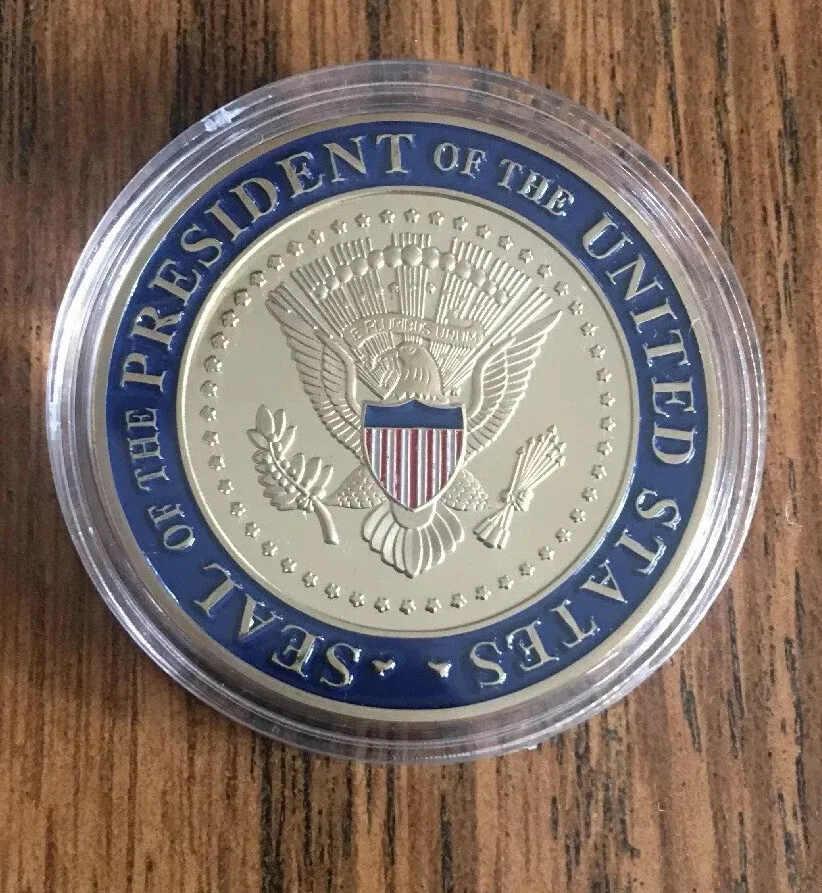 US PRESIDENT ELECTION JOE BIDEN RARE COMMEMORATIVE COIN WITH CAPSULE #C-294