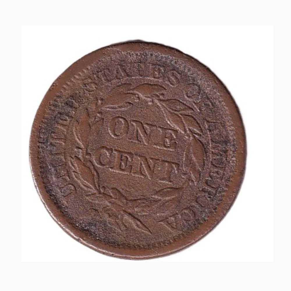 United States 1 Cent 1848 ("Liberty Head / Matron Head Modified") Rare Coin #C-331