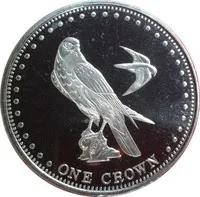United Kingdom › Saint Helena, Ascension and Tristan da Cunha › Gough Island 1 Crown 2009 - Elizabeth II Rare Coin #C-126