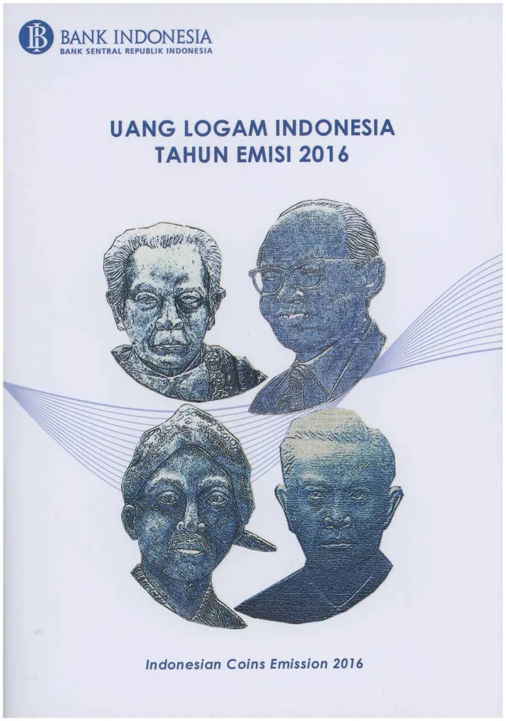 Indonesian Coins Emission Commemorative Coins 2016 Rare (4 Coin) Set