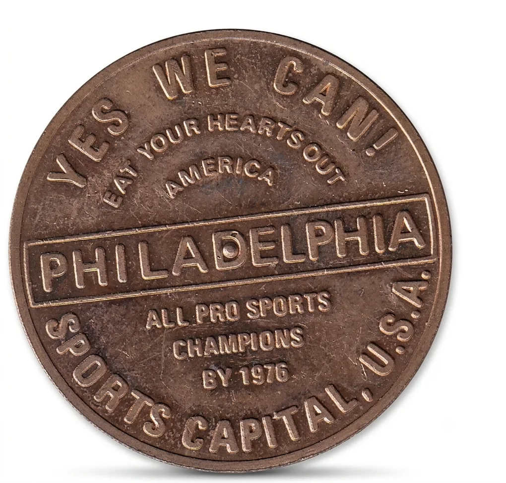 United States Token - Yes We Can! (Philadelphia, Pennsylvania) 1976 Rare Token#C-157