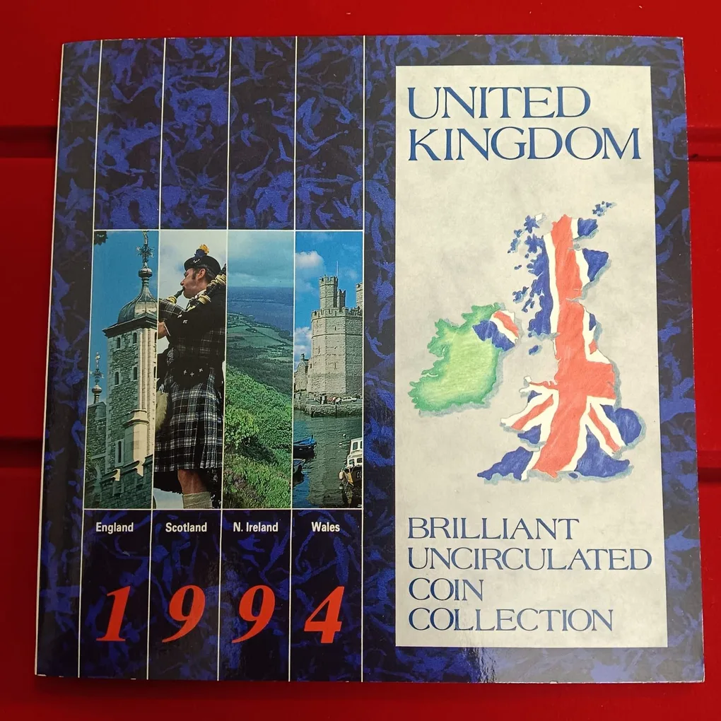 Ex Rare United Kingdom The Bank of England Britannia Proof Coin Set 1994 Year Issued Royal Mint