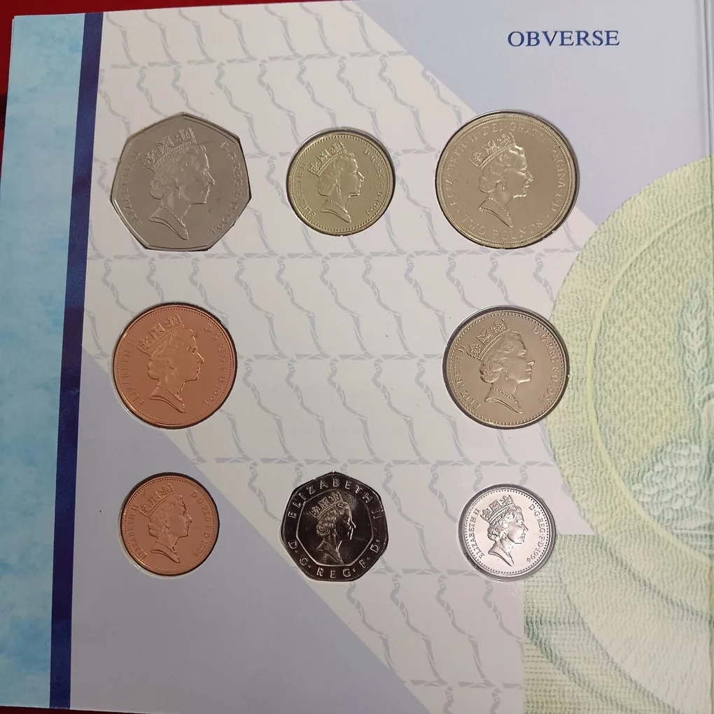 Ex Rare United Kingdom The Bank of England Britannia Proof Coin Set 1994 Year Issued Royal Mint