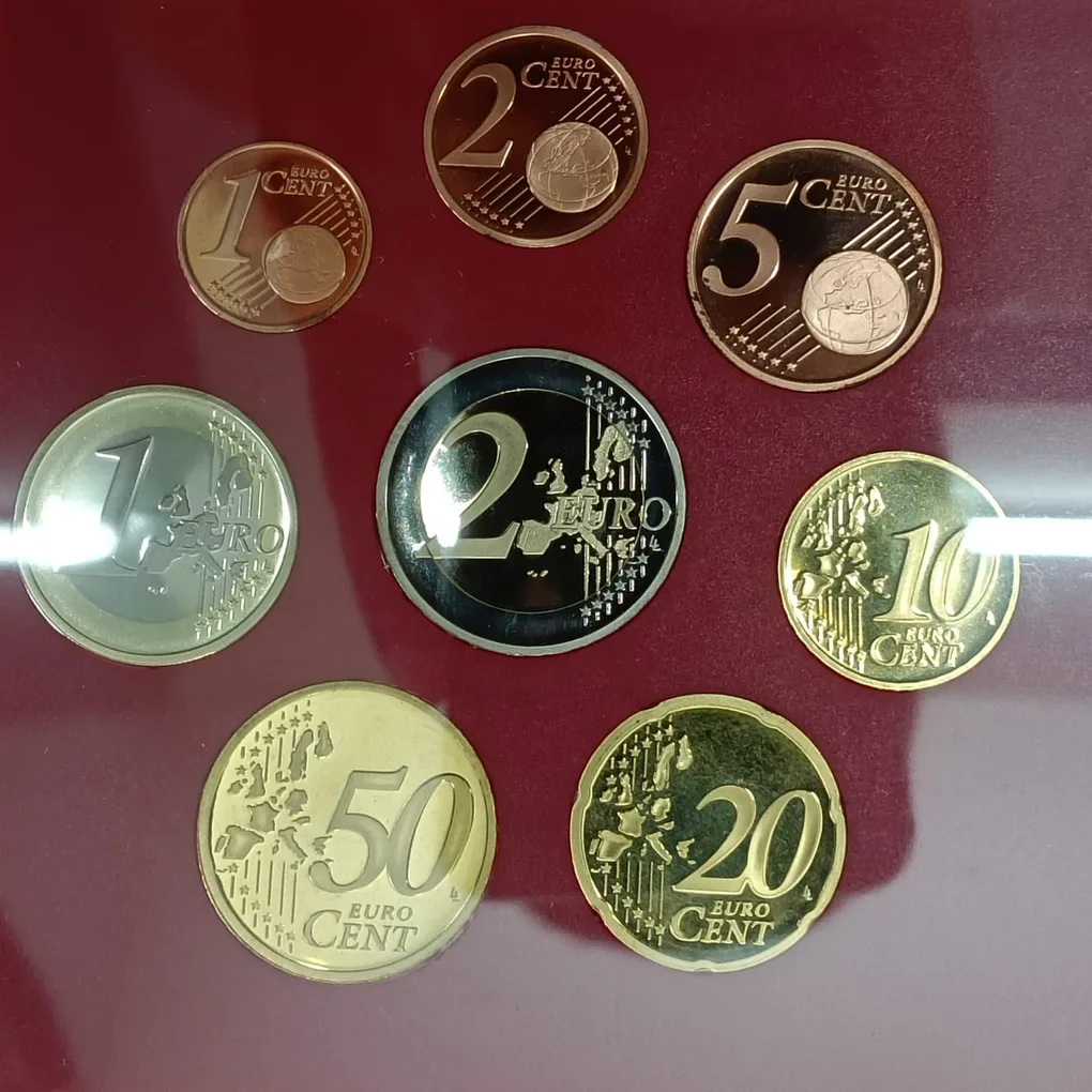 Rare 2003 official Germany Euro coin Proof set the Berlin Mint indicated by the 'A'mint Mark