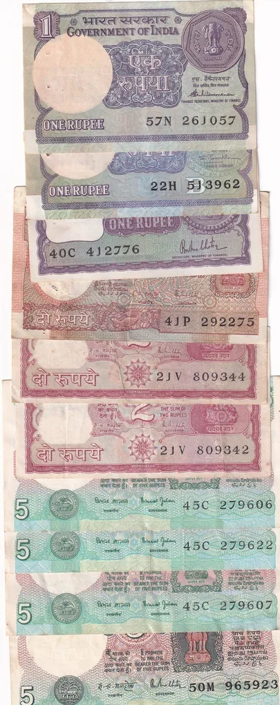 Republic India Rare Note ( 10 pcs lott )