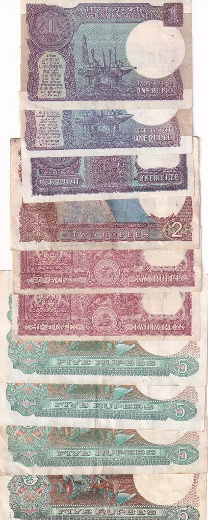 Republic India Rare Note ( 10 pcs lott )