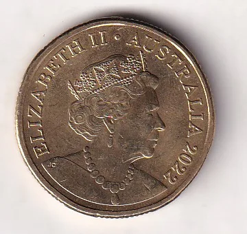 Australia 1 Dollar 2022 (Elizabeth II- The Great Aussie Coin Hunt 3 - Letter W) Rare Commemorative Coin #C-282