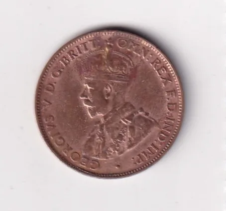 United Kingdom ½ Penny 1927 - George V lowest price Rare Coin #C-307
