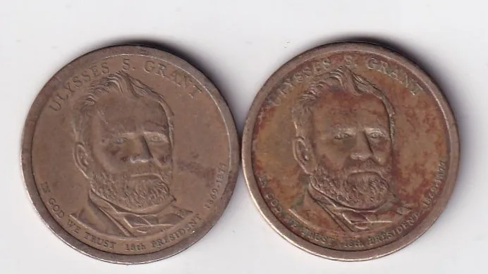 United States 1 Dollar 2011 Ulysses S. Grant Commemorative issue Rare Coin { Buyer will receive randomly 1 coin} #C-359