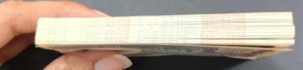 One Rupees Governor R.N Malhotra (88 Note) Serial Packet (With 786 Fancy Number Note)