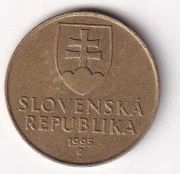 Slovakia 10 Korún 1995 Rare Coin#J-45