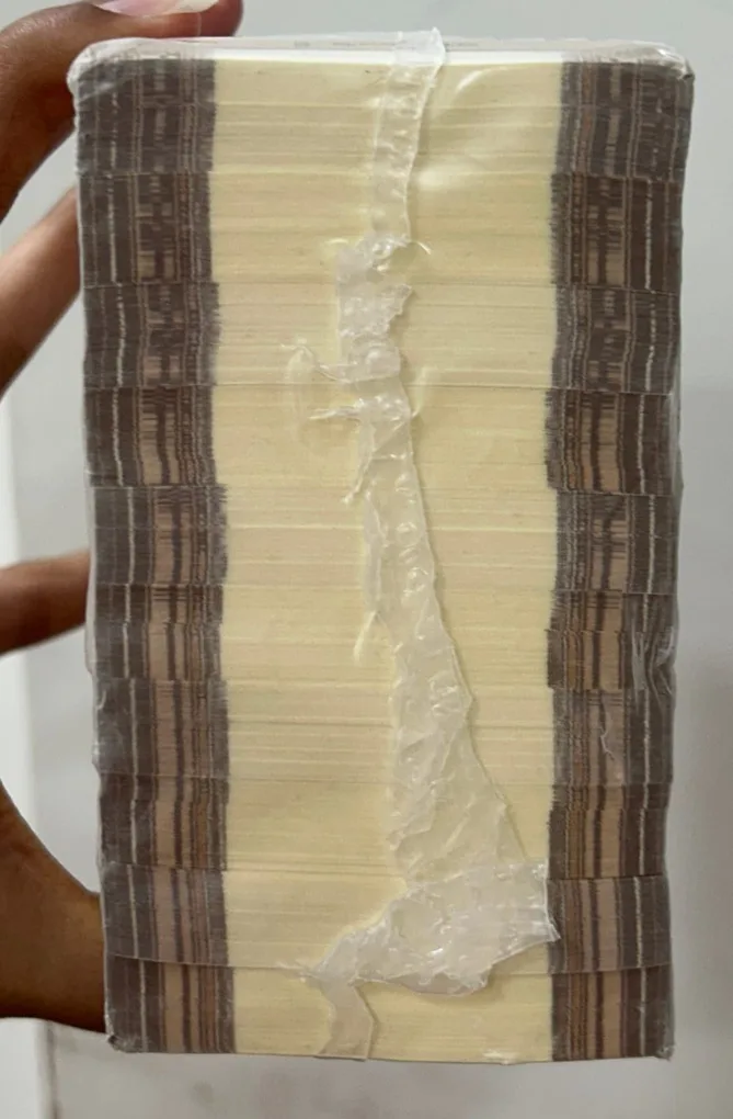 786001 ( Full Fancy Number pack rim + 786786 ) 10 Rupees 2024 RBI Governor Sanjay Malhotra Sealed 1000 note pack RIM
