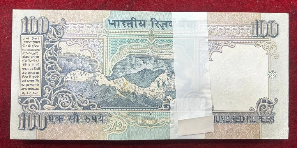 100 RUPEES GOVERNOR BIMAL JALAN RARE 100 NOTE UNC SERIAL PACKET