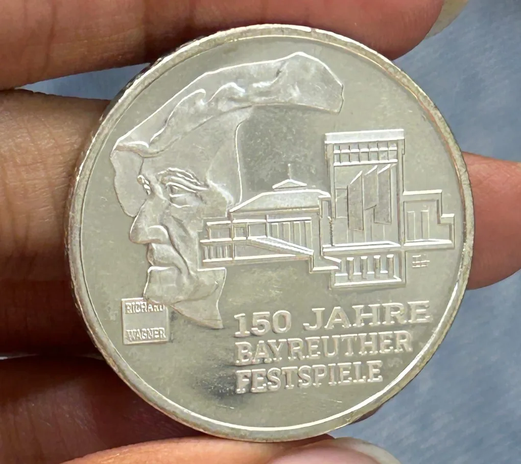 35 euro "150 Jahre Richard-Wagner-Festspiele Bayreuth" 2026 Rare Silver Coin C-132