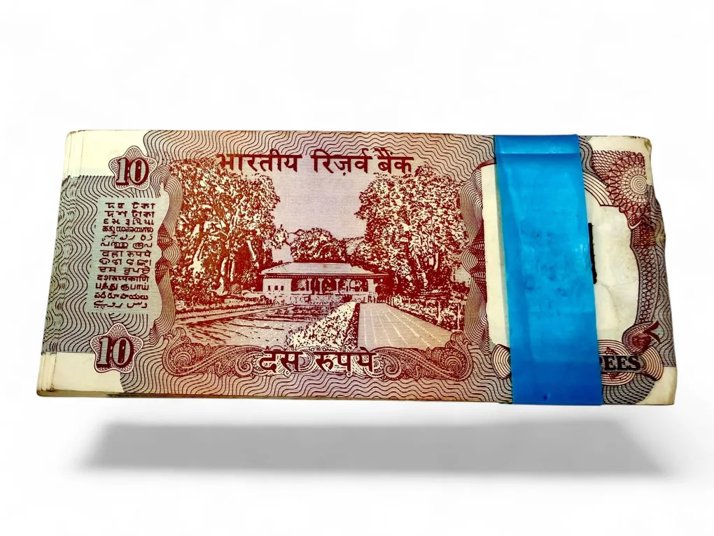 Rs 10 Shalimar Garden C Rangarajan Issue Serial Bundle Unique and Rare