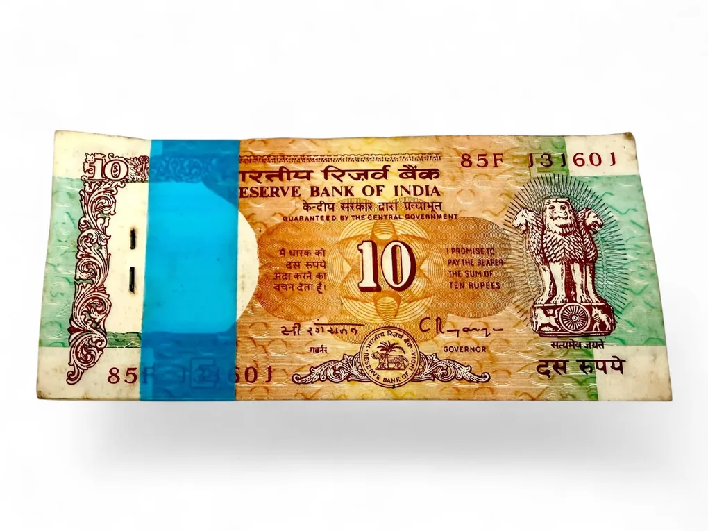 Rs 10 Shalimar Garden C Rangarajan Issue Serial Bundle Unique and Rare