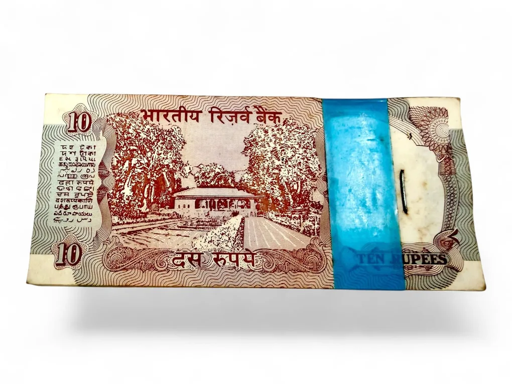 Rs 10 Shalimar Garden C Rangarajan Issue Serial Bundle Unique and Rare