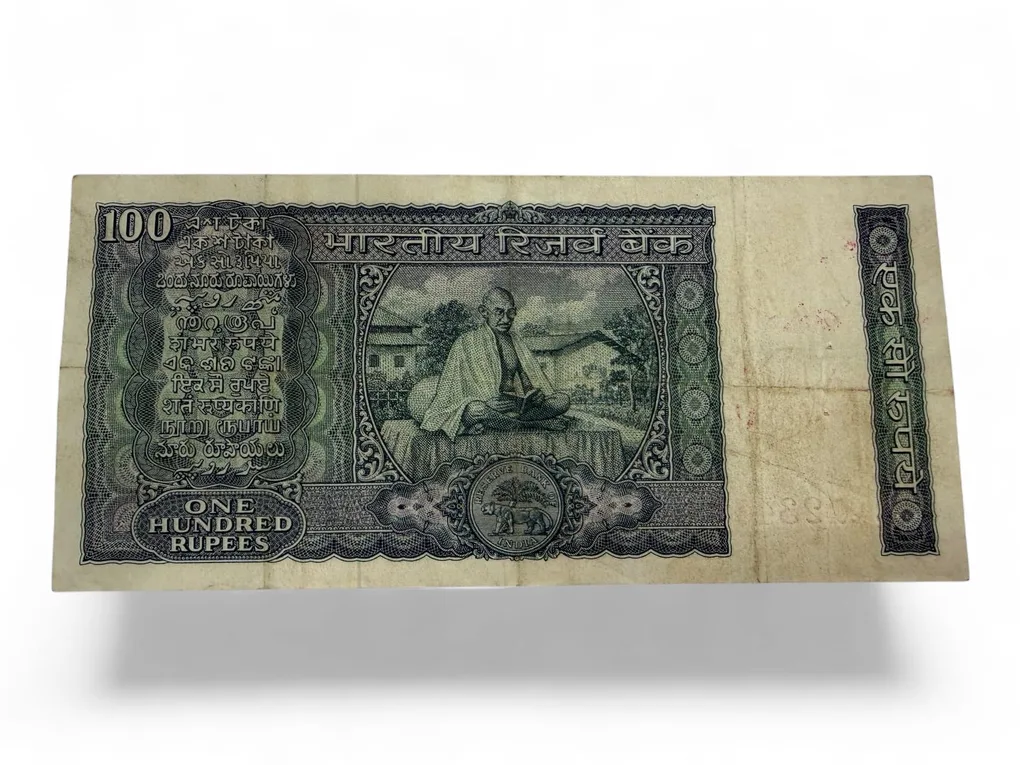 Rs 100 Commemorative Issue Signed By B N Adarkar Issue Unique and Rare Collectible Quality
