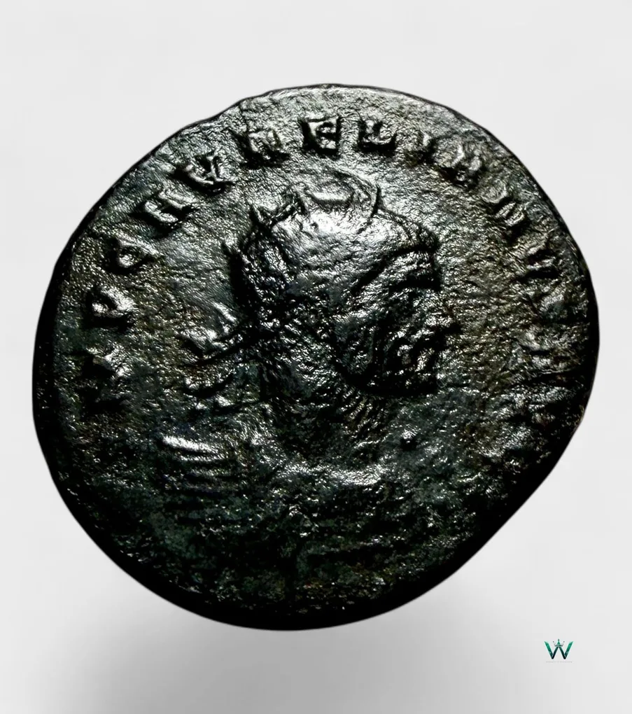 Ancient Roman Follis Nummus Bronze Issue Roman Empire 4th Century Emperor Diocletian Ultra Unique and Rare Tetrarchy Period