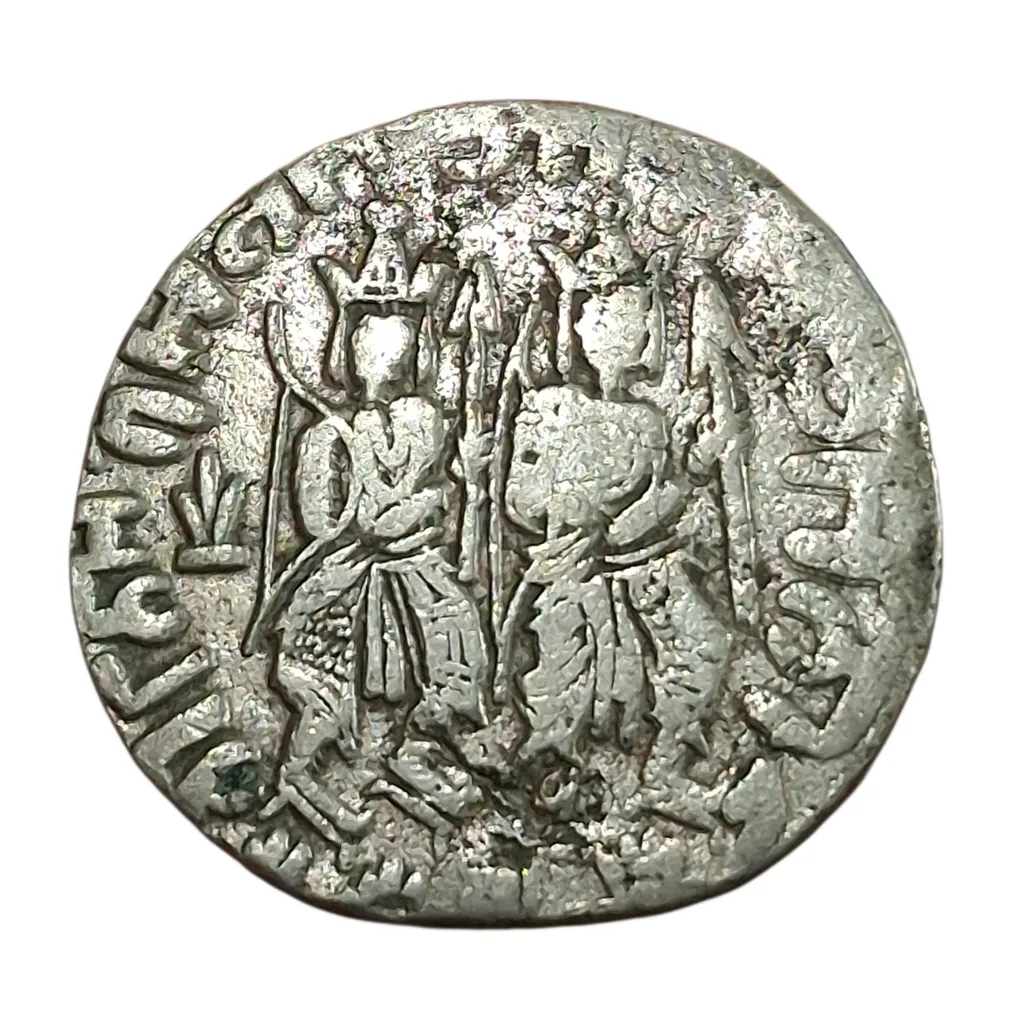RAM DARBAR Silver TOKEN "Lord Ram, Sita, Hanuman, Lakshman, Bharat, Satrugan" **SCARE** Collectable Grade.