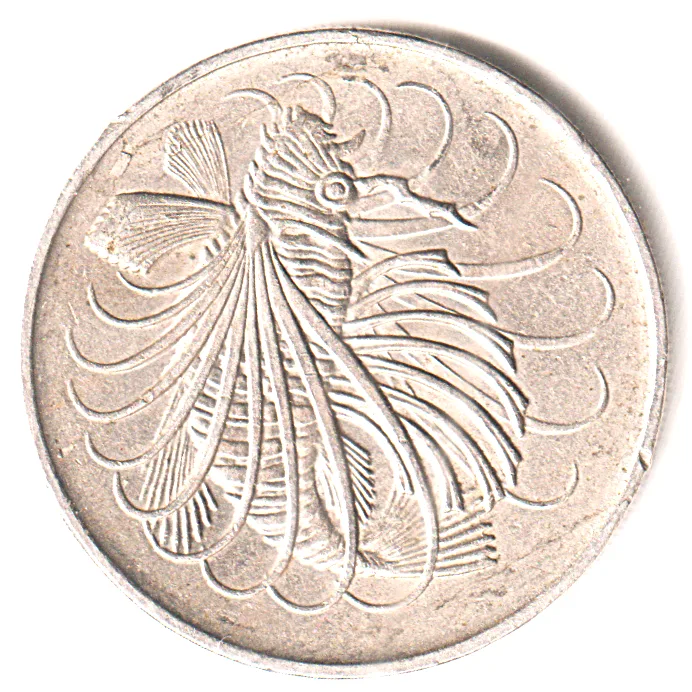 SINGAPORE 50 Cents 1974 Collectible Coins