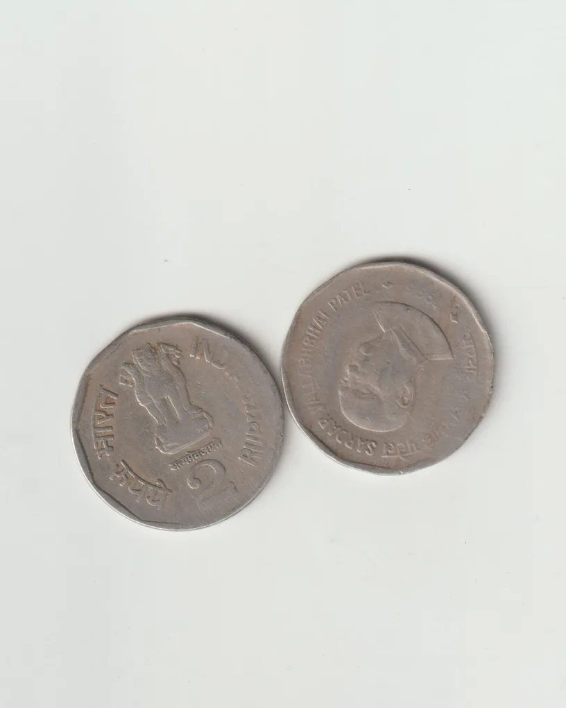 Rare 1 Rupee 1996 Sardar Vallabh bhai Patel Centenary Republic of India Calcutta Mint Coinage India Coin