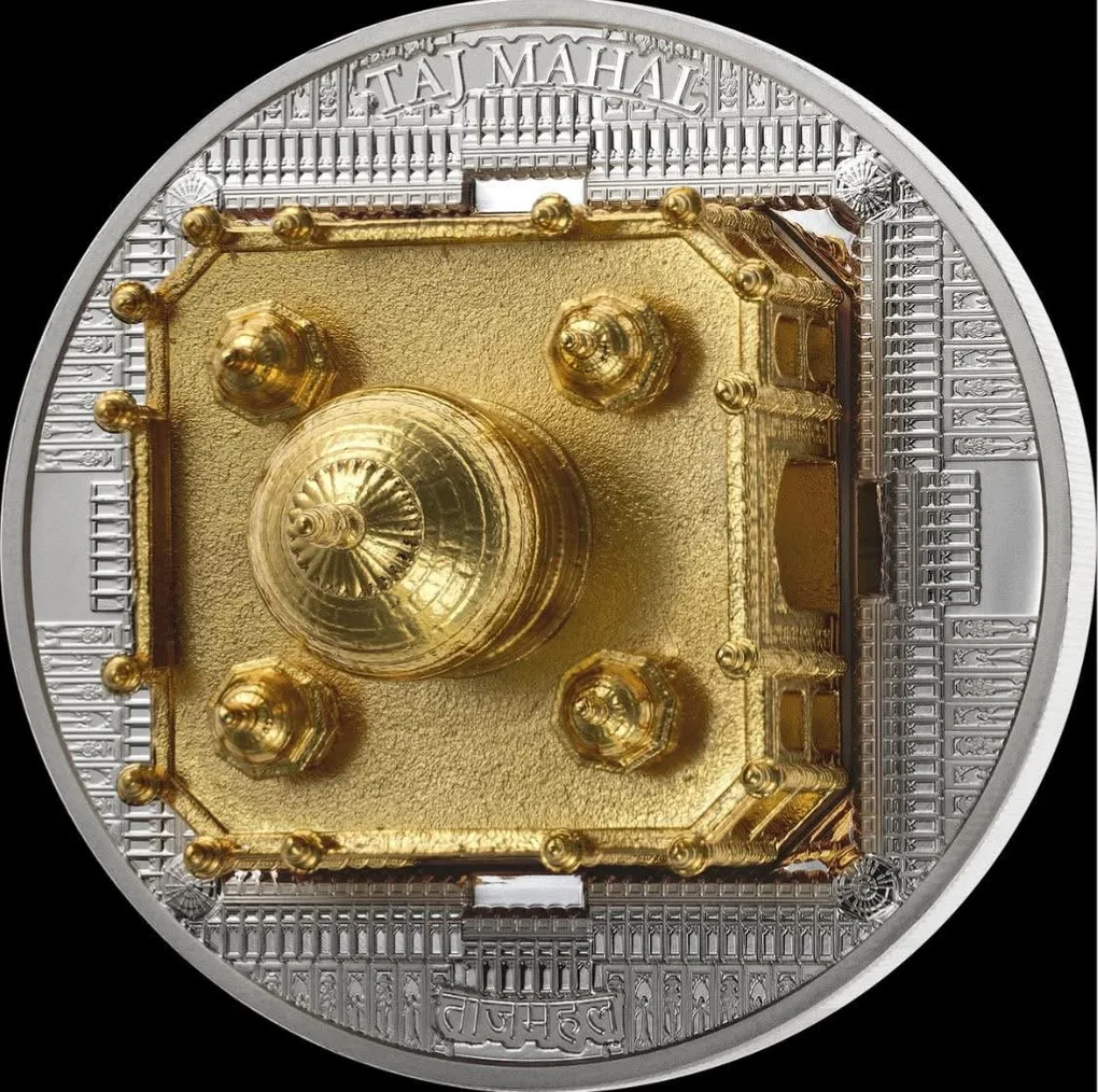 2026 Samoa – 5 Dollars | 93.3 g (3 Oz) | 50 mm | .999 Fine Silver | Proof High Relief | Gold-Plated 3D Sculpture | Box & COA | Limited Mintage: 999