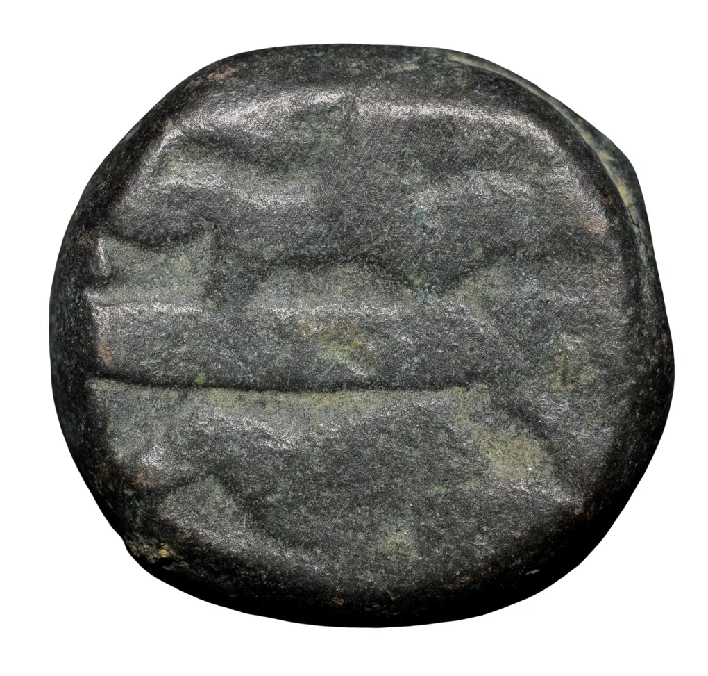 Copper Dam of Jahangir(AD1605-1627) of Singhana Mint Unlisted not in KM Rare