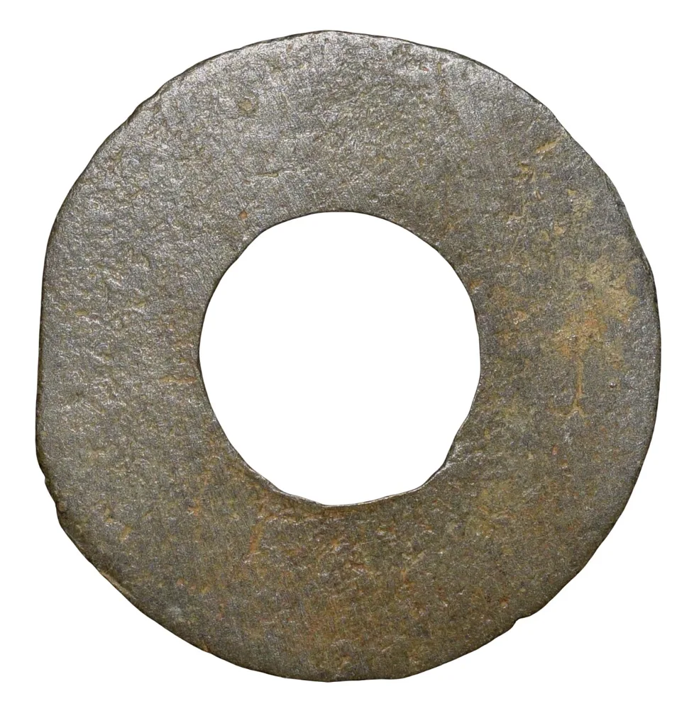 Tin 1 Pitis of Palembang Sultanate - Zarb fi Bilad Palembang (AD 1710-1778) from Indonesia - Sumatra Islands