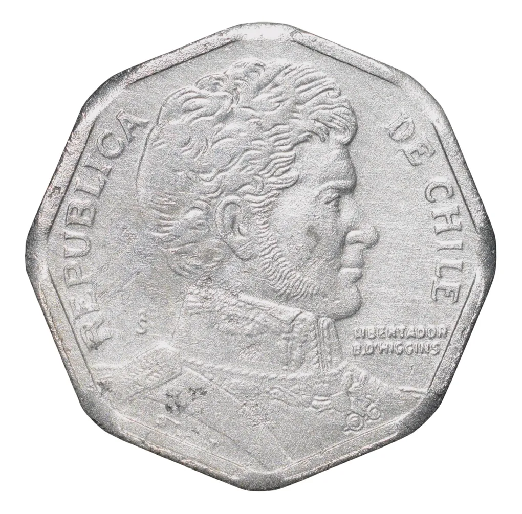 Aluminium 1 Peso of Chile Country (AD 2001)