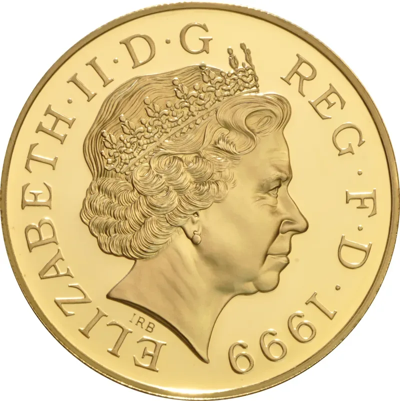 United Kingdom 5 Pounds 1999 - Elizabeth II Diana, Princess of Wales Commemorative issue Coin + Stamps + Certificate with Beautiful Book