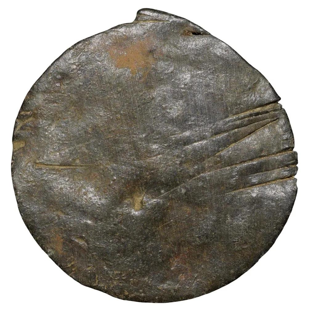 Tin 1 Pitis of Palembang Sultanate (AD 1710-1825) from Indonesia Rare