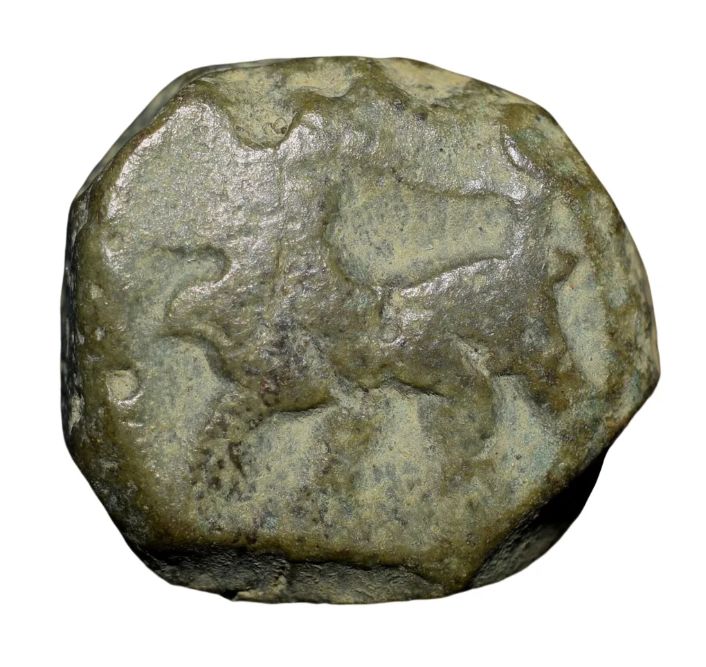 Copper Paisa of Namdar Khan(17th-18th Cen.AD) of Hyderabad Feudatory Elichpur - 'SP' KM C16