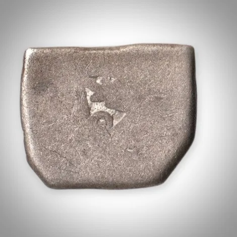 Extremely Rare 1 Karshapana Silver Punch Marked Mauryan Empire Coin | India's First Coin of Chandragupt Maurya | Ancient India Magadh Dynasty Collectible Coins # A251