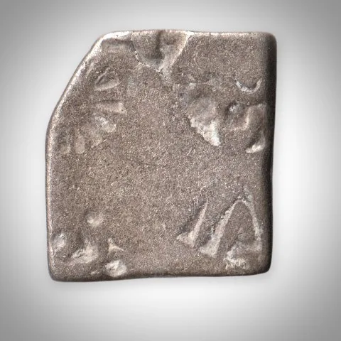 Extremely Rare 1 Karshapana Silver Punch Marked Mauryan Empire Coin | India's First Coin of Chandragupt Maurya | Ancient India Magadh Dynasty Collectible Coins # A252
