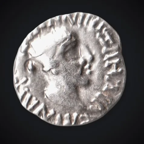 Rare Silver Drachm Menander I Soter Indo Greek Kingdom Ancient India Coin # A456