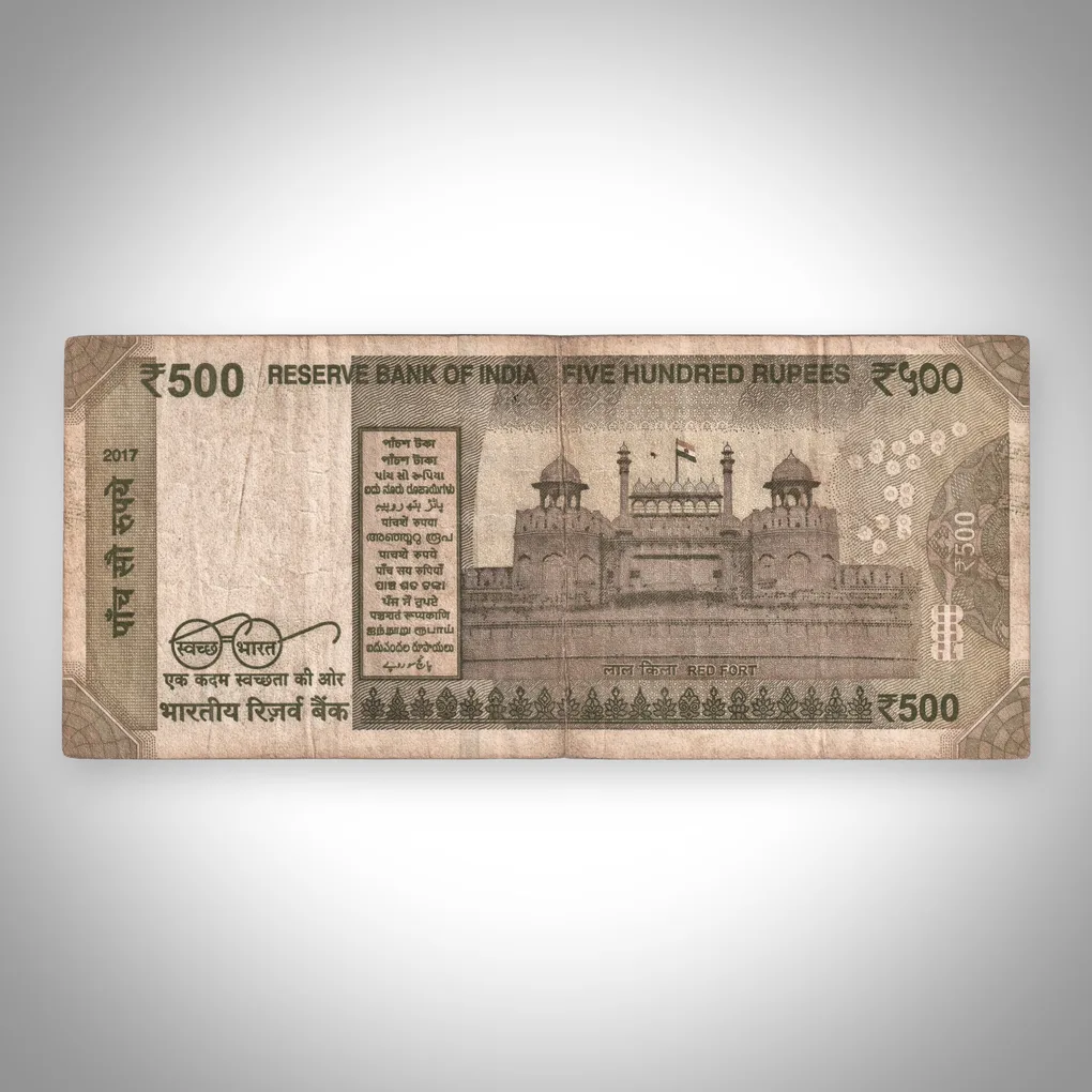 7 Time 8 Rare 500 Rupees 2017 Solid Fancy Number 8RC 888888 Mahatma Gandhi New Series Signed By Urjit Patel Republic India Note # A497