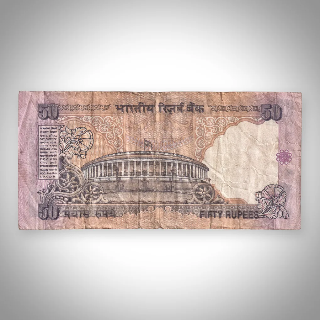 Rare 50 Rupee Mahatma Gandhi Series Bimal Jalan Signature Republic India Note # A558